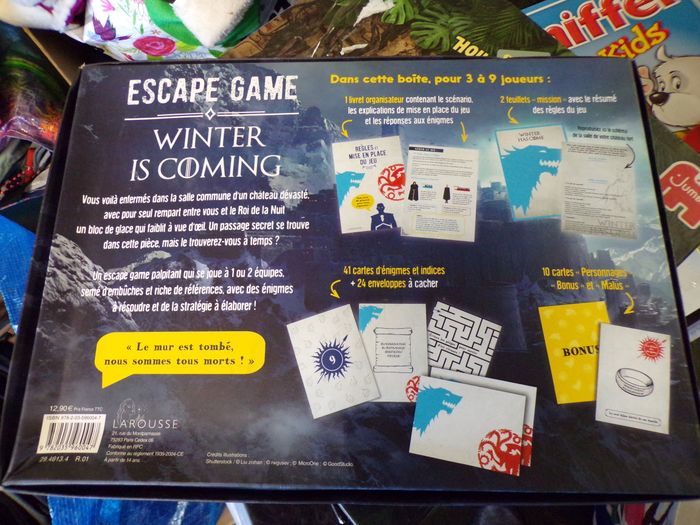 Escape Game Winter is coming neuf - photo numéro 2