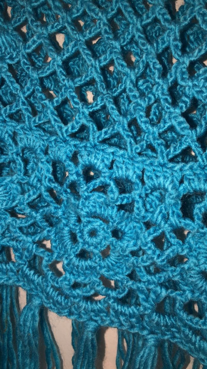 Poncho bleu 34/36 - photo numéro 15