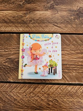 Livre enfant Mila joue à la fée petite fille ou garçon mixte