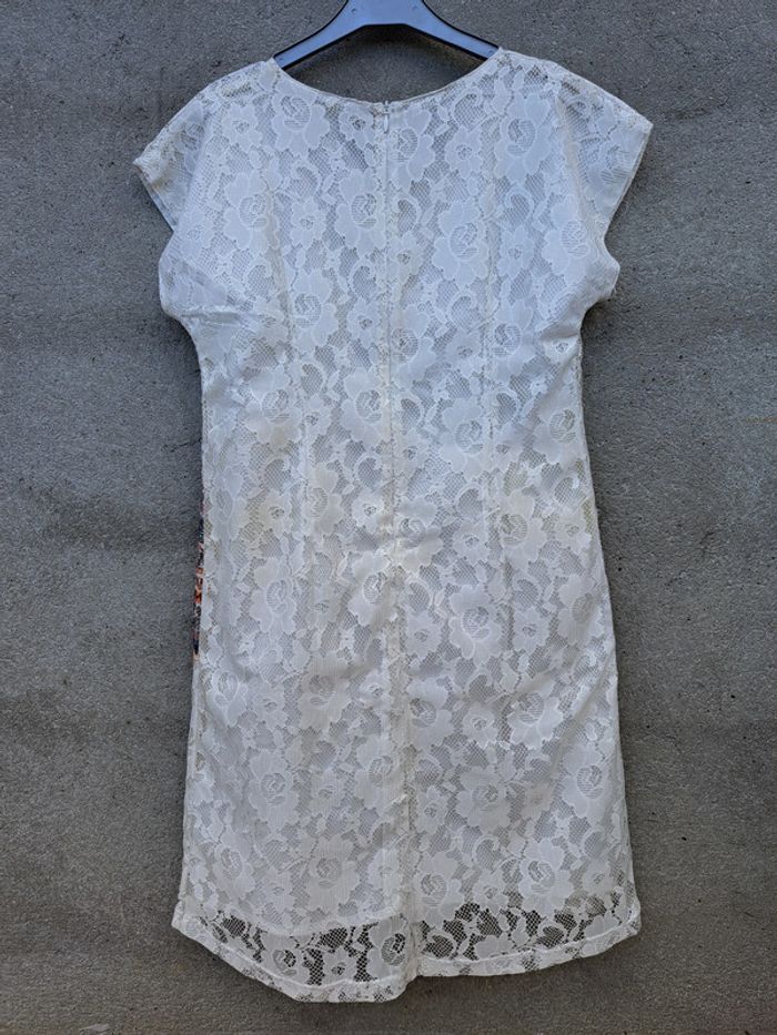 Robe fleurie dentellée - photo numéro 2