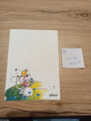 Feuille Diddl A6 53 0,50€