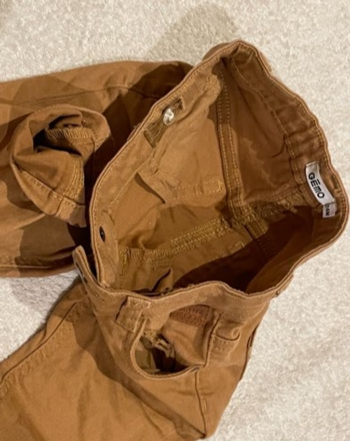 Pantalon slim en toile extensible 24mois 2ans - photo numéro 5