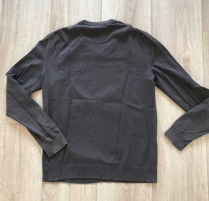 Pull col V marron Esprit - photo numéro 3