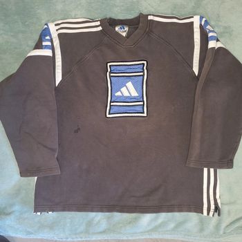 Crewneck Sweat Vintage 90's Y2K Oversize 🧥 Adidas - Taille 186