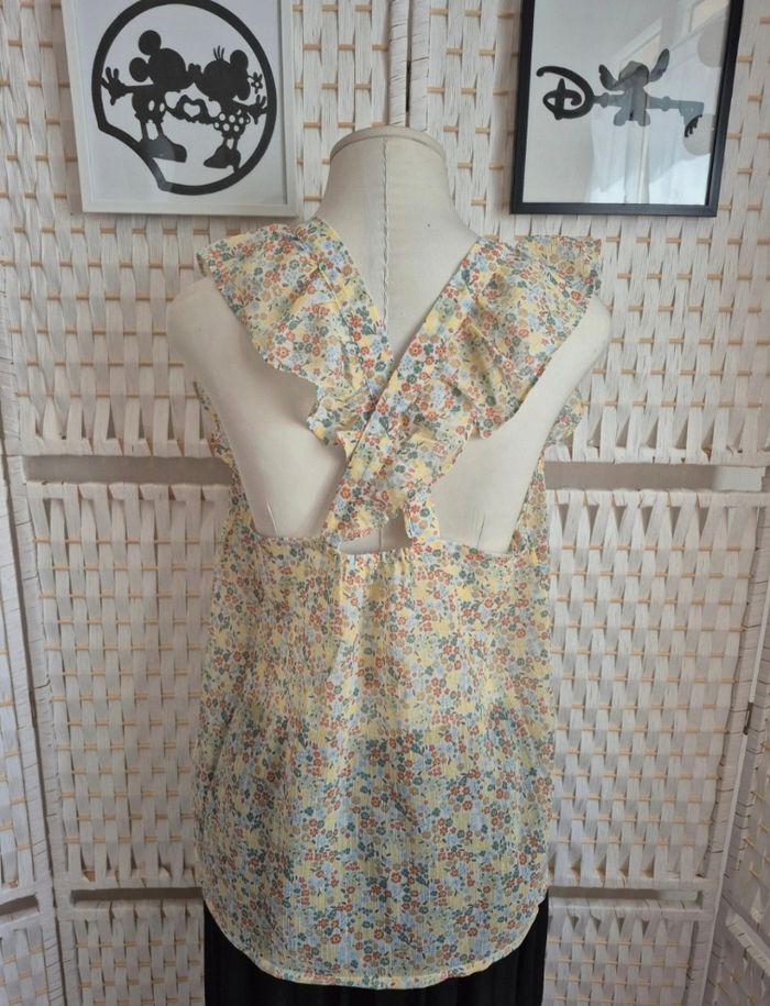 💕jolie blouse/ top fleuri bizzbee femme TL/ 40💕 - photo numéro 4