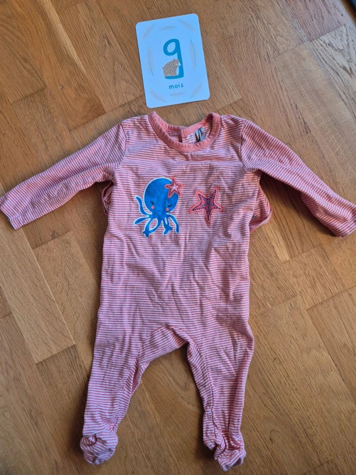Pyjama coton 9 mois