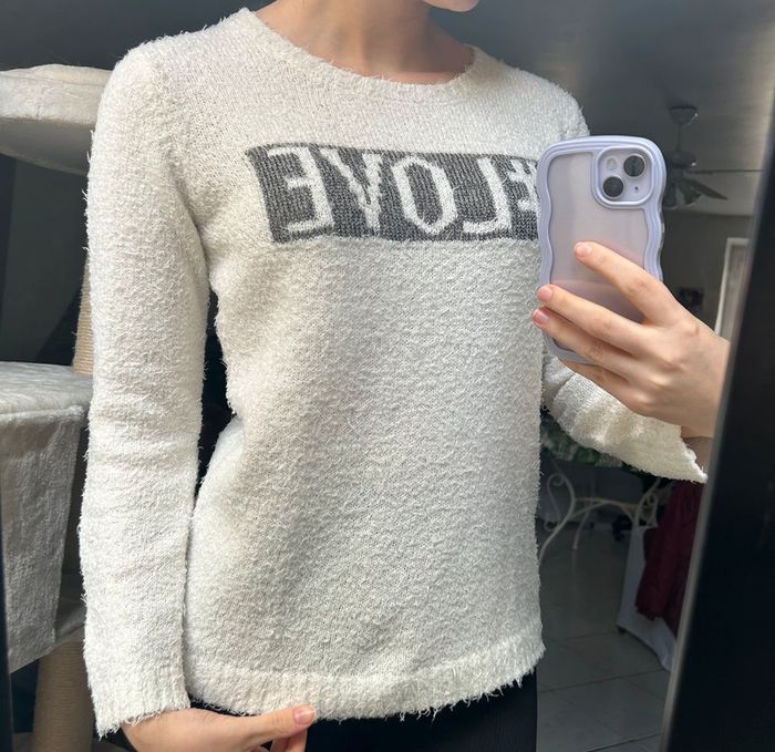 Pull blanc - photo numéro 4