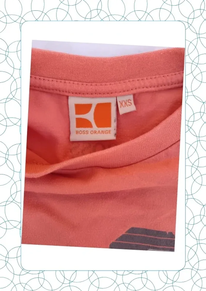 Tee shirt XXS/12 ans Boss orange - photo numéro 3