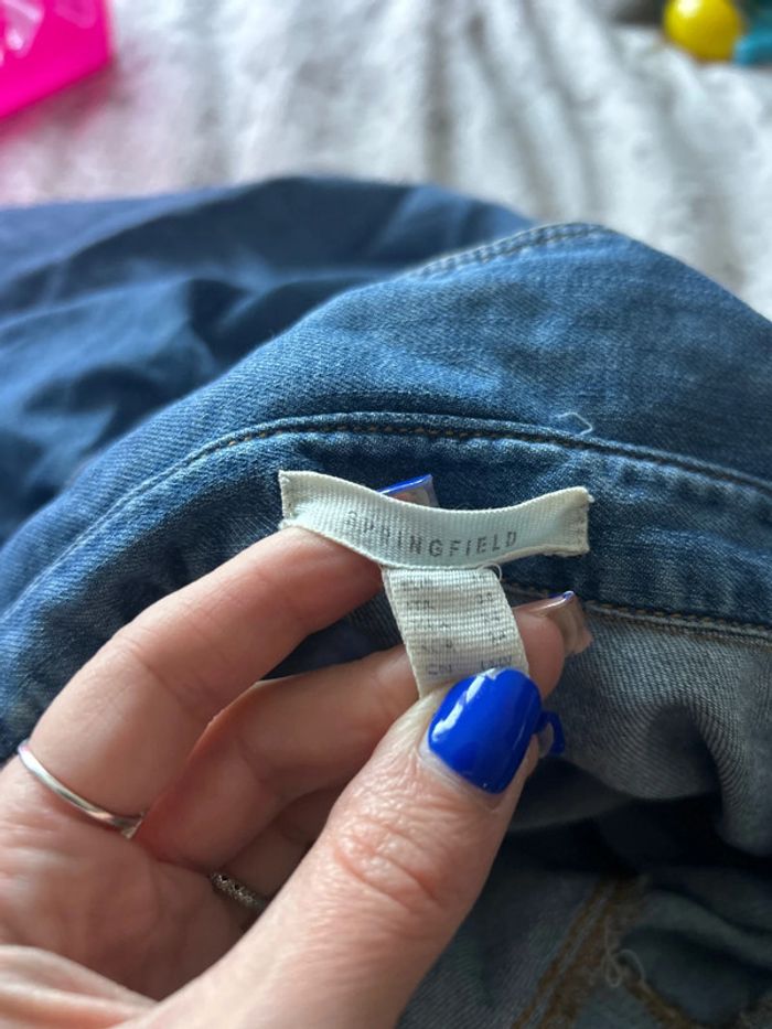 Jolie robe en jean - photo numéro 7