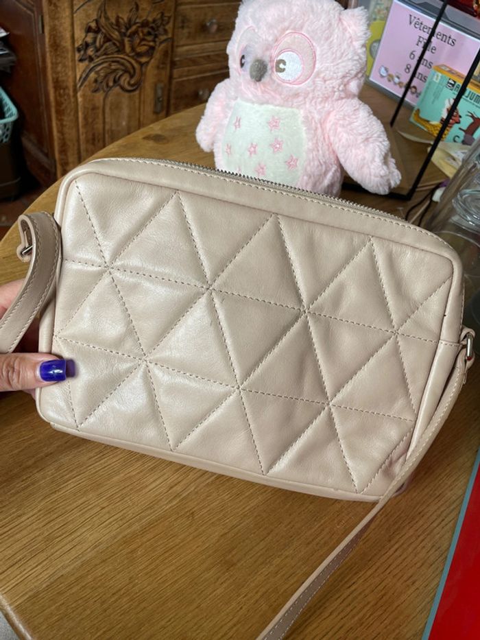 Sac bandoulière cuir Lancaster - photo numéro 9