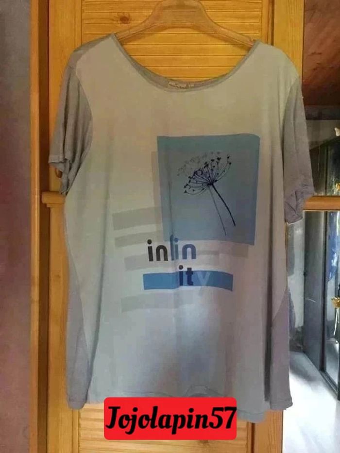 T-shirt Blue Motion