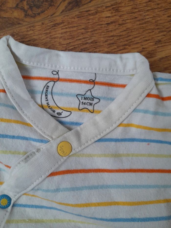 Combishort 1 mois mixte sergent major - photo numéro 2