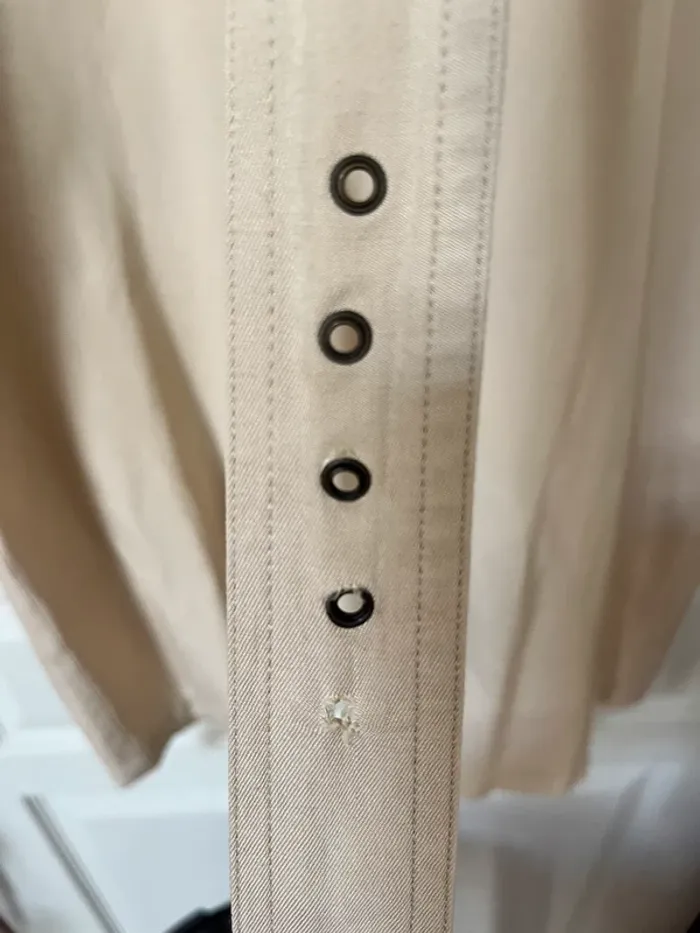 Robe safari de la marque Ventilo - taille 42 - couleur Beige - photo numéro 8