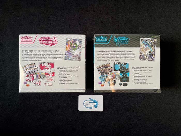 Pokémon ETB Foudre Noire & Flamme Blanche EV 10.5 : 189€ - photo numéro 2