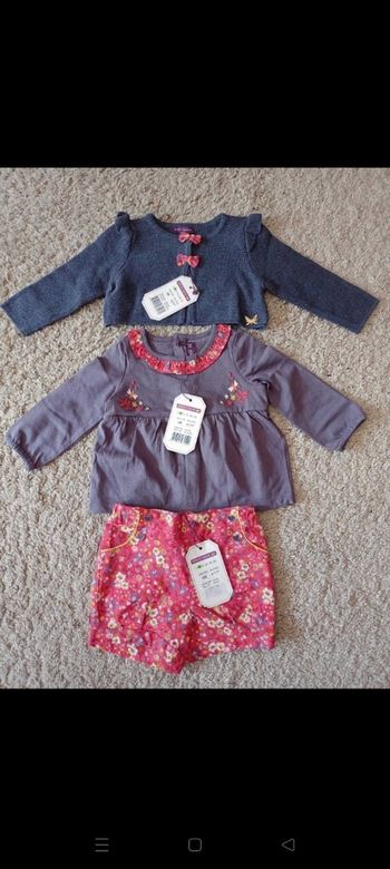 Ensemble Sergent Major taille 6 mois