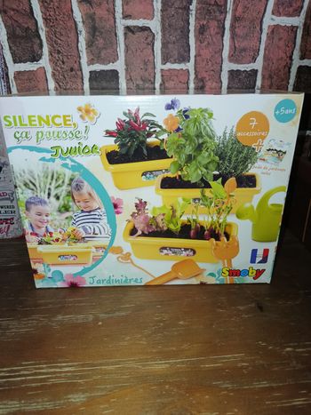 Set de jardinage enfants Silence ça pousse 