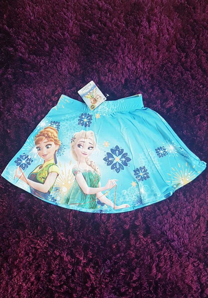 ensemble jupe short la reine des neiges disney - photo numéro 2