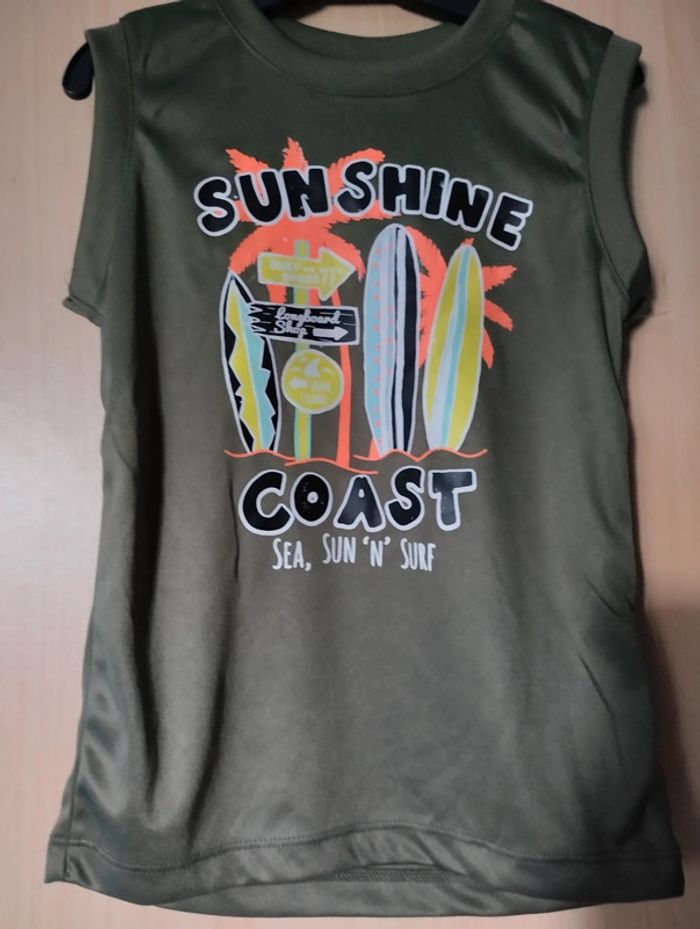 T-shirt sans manche 5ans