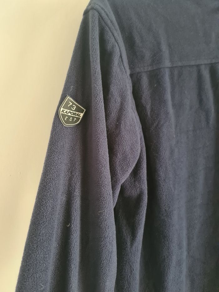 Surchemise bleue polaire Kaporal / Taille S - photo numéro 2