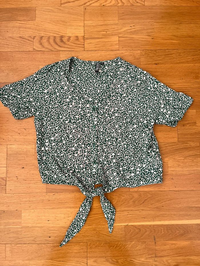 Blouse manches courtes bohème - photo numéro 3