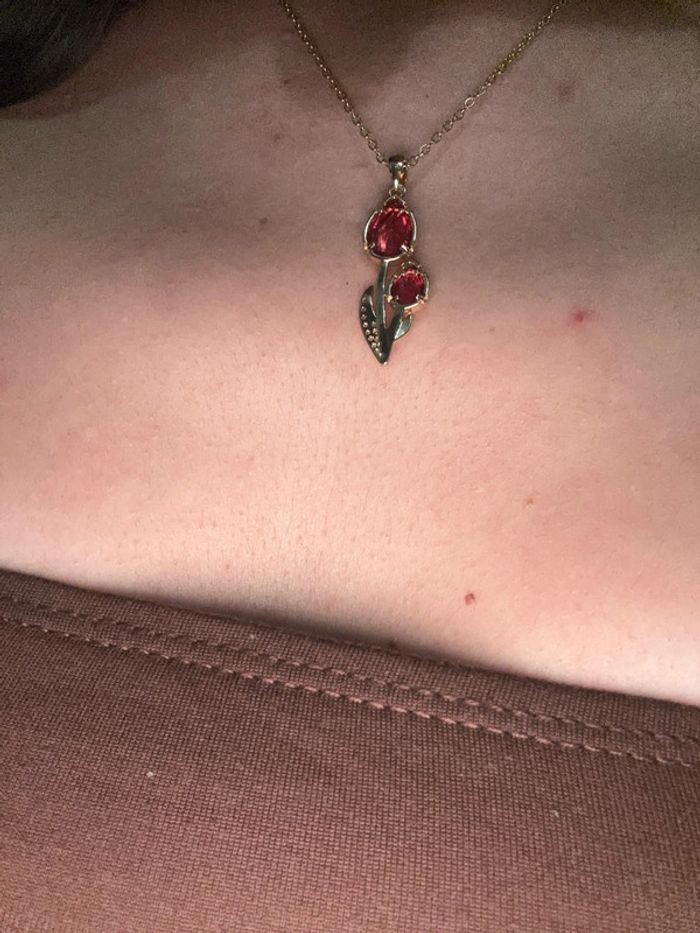 Collier tulipe - photo numéro 2