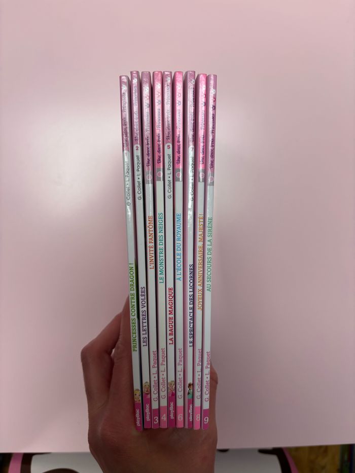 Lot de 9 livres Une deux Trois Princesses - photo numéro 2