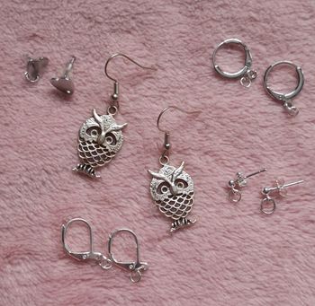 Boucles d'oreilles Hiboux