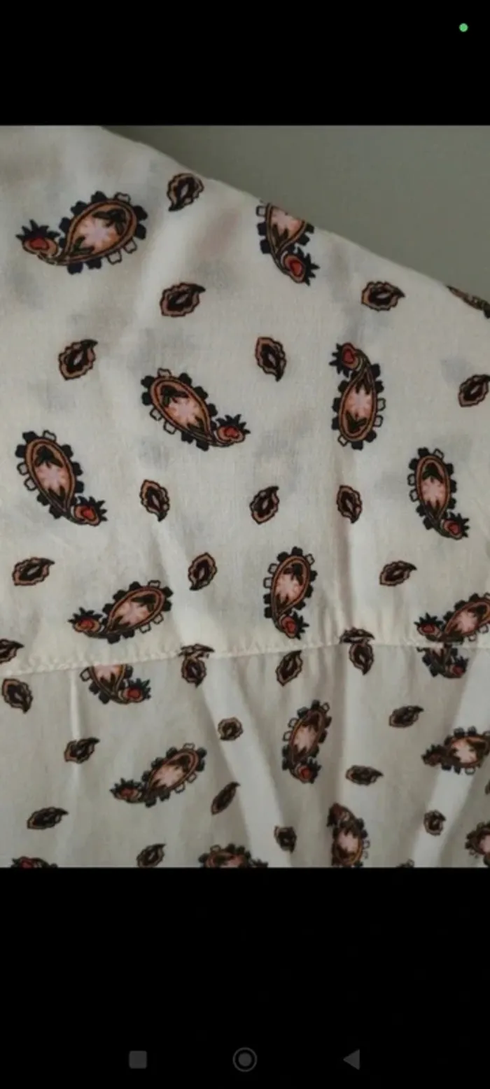 Chemise blanche à motifs Promod 36 - photo numéro 5