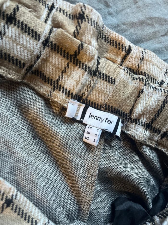 Short à carreaux tricolore - photo numéro 3