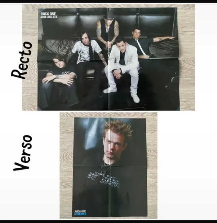 Lot de 6 poster metal / poster rock / poster groupe de rock - photo numéro 6