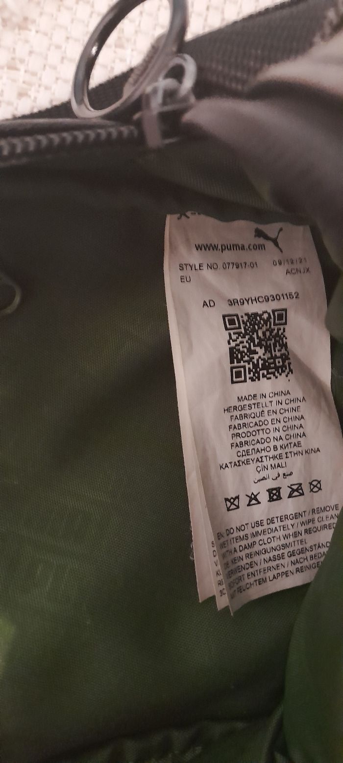 Saccoche Puma noir homme - photo numéro 5