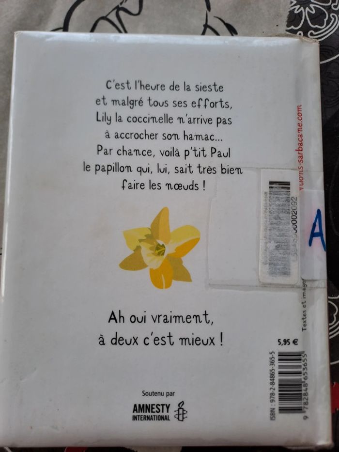 Livre Lily et P'tit Paul La Sieste - photo numéro 2