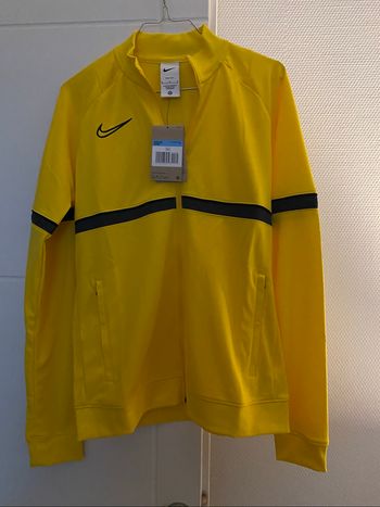 Gilet Nike dri-fit jaune femme taille M neuf