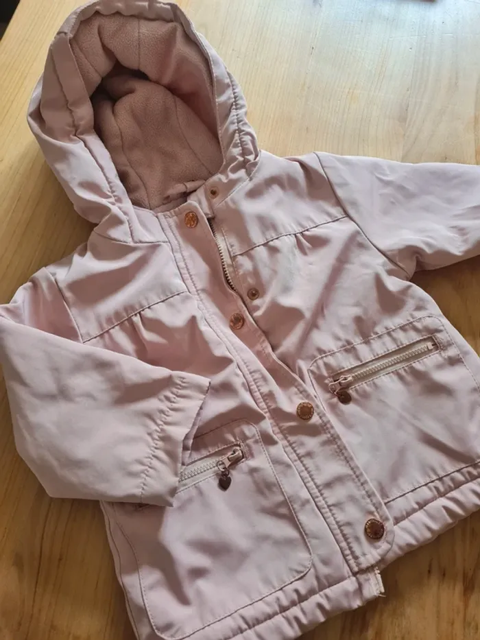 Manteau doublé polaire 9 mois (71cm) Vertbaudet