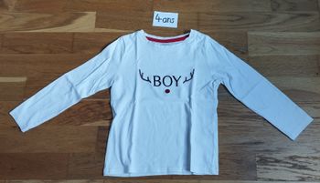 T-shirt garçon 4 ans Noël
