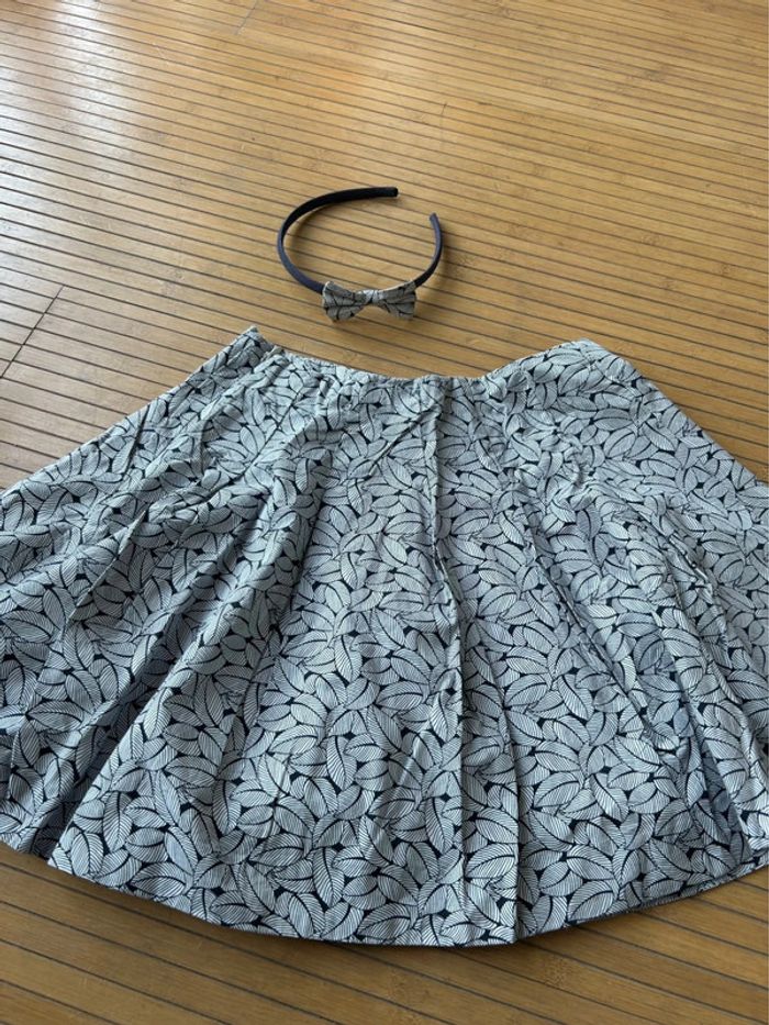 Jupe Jacadi Liberty et serre tête
