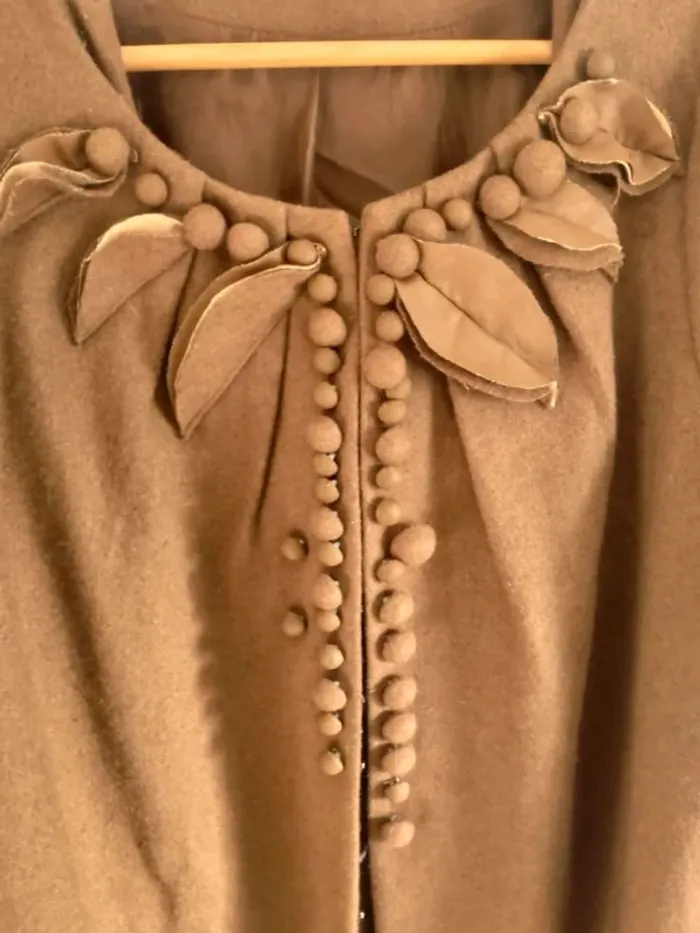 Manteau femme bohème Lucy & CO. manches 3/4 taille M - photo numéro 3