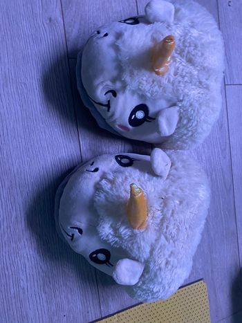 Chaussons licorne