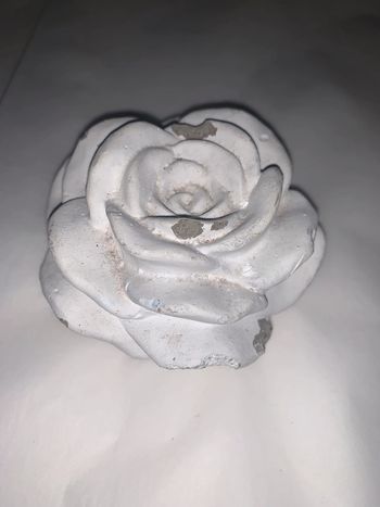 Figurine petite fleur à poser Maison du Monde Blanc