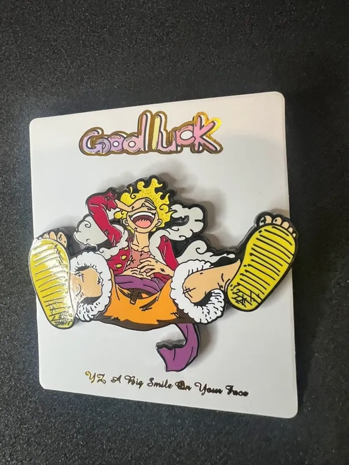 Pins One Piece Monkey D Luffy Gear 5 - photo numéro 4