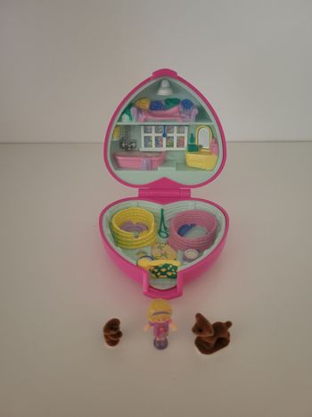 🧸 Polly Pocket Vintage Precious Puppies  de 1993 🧸