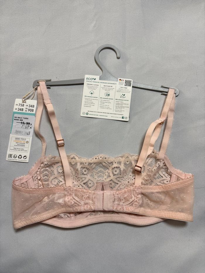 Soutien gorge 90B neuf Dorina Balcony Taria Rose - photo numéro 2
