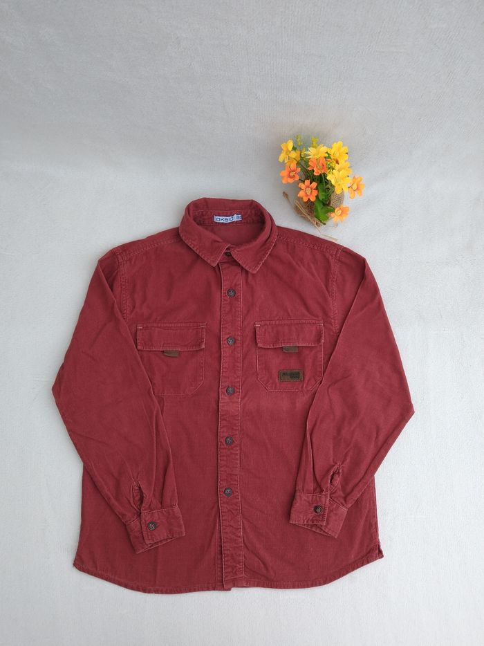 Chemise velours garçon Okaïdi 10 ans