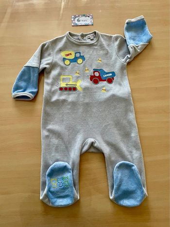 Pyjama une pièce Les Chatounets 6 mois