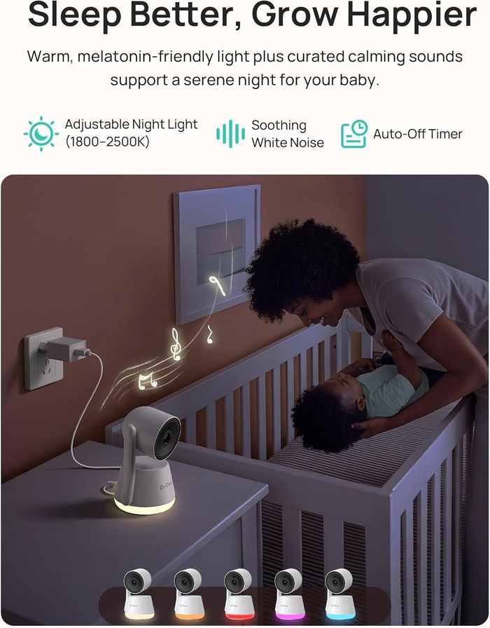 Babyphone Dr.Care Lumiview plus Moniteur Bébé Wifi - photo numéro 3