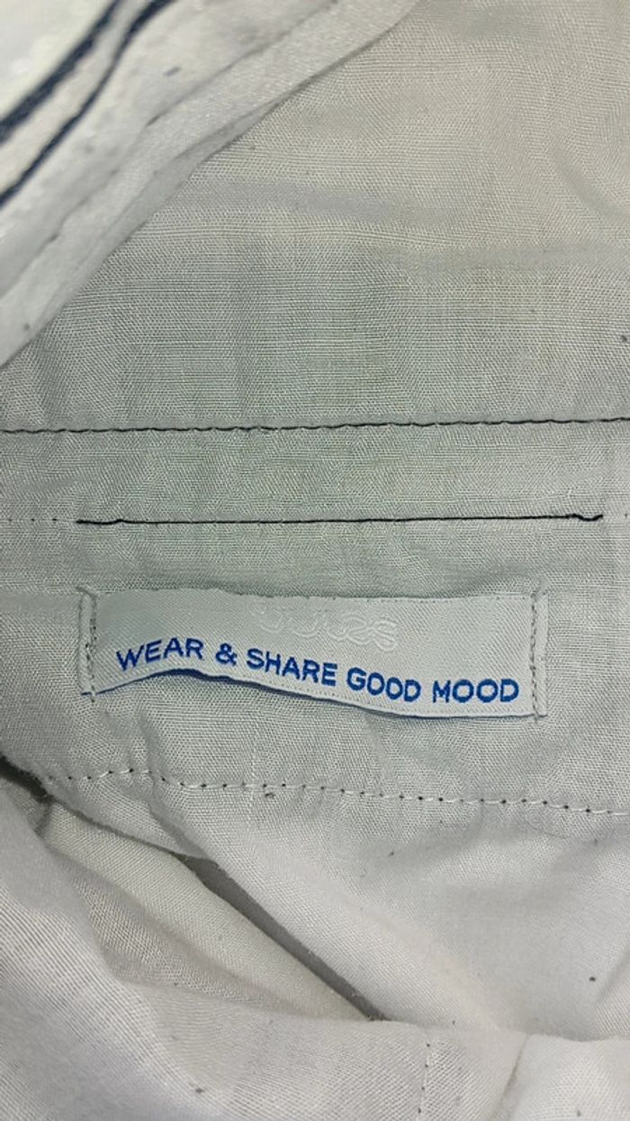 Pantalon slim stylo chino. Bleu Marine. Taille 38. Jules - photo numéro 5