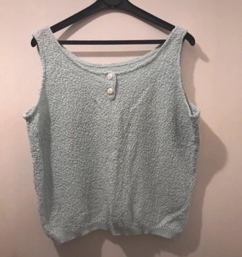 Haut femme débardeur turquoise taille XL