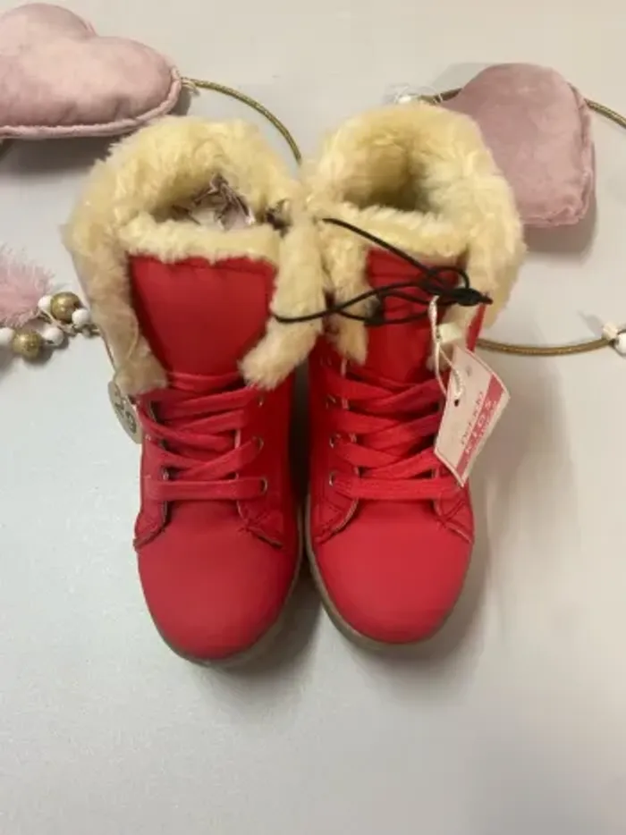 Bottines fille - neuf - fourrée - Defacto - Taille 29 - photo numéro 3