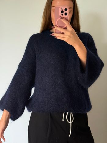 Pull - Marine - Fluffy - Cocooning - Automne