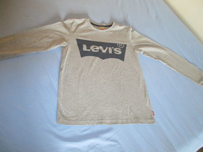 tee shirt garçon manches longues LEVI'S 14 ans